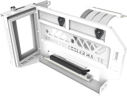 Cooler Master Vertical GPU Holder Kit V3 - Vertical GPU Mounting Kit - PCIe 4.0 Riser Cable - Wit