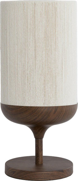 Light & Living Tafellamp Dania - Crème/Bruin - Ø22.5x50cm - Modern