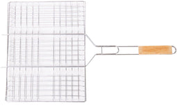 Grill Barbecue Hout Metaal 65 x 40 x 2 cm