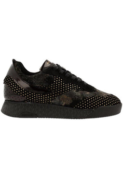 Rehab Avery Fantasy - Dames sneakers - Leer en suède - Zwart