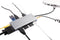Silver HT LOGAN 13 EN 1 - USB Hub - HDMI VGA RJ45 USB 2.0 x 3 USB 3.2 USB-C - Zwart