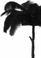 Light & Living Tafellamp Feather - Zwart - Ø65cm - Modern - Sinterklaas cadeau - Sinterklaas cadeautjes - Cadeau vrouw - Cadeau man - Cadeau voor haar - Cadeau voor hem - Sint cadeau - Sint kado - Kado man - Kado vrouw