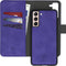 iMoshion Hoesje Geschikt voor Samsung Galaxy S21 Hoesje Met Pasjeshouder - iMoshion Uitneembare 2-in-1 Luxe Bookcase - Paars