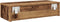 vidaXL - Wandschap - met - lades - 60x26,5x15 - cm - bewerkt - hout - oud - houtkleurig