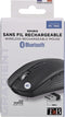 T'nB Dual Connect - Draadloze Muismat - 1600 DPI - Zwart