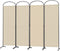 Angel Living Paravent - 4-delig - Opvouwbaar - 160 g/m² Polyester - Stalen Frame - Ruimteverdeler