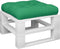 vidaXL - Palletkussen - 50x50x12 - cm - stof - groen