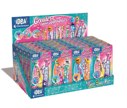 Clementoni - Display Small Highlighter - Creatieve kit met 2 markeerstiften en decoraties - (24 stuks)