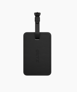Onyx Kofferlabel - Minimalistisch Reisaccessoire - Onyx Black