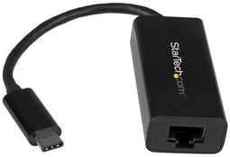 Startech.com US1GC30B - USB-C naar Gigabit Ethernet Netwerkadapter - 1x Ethernet 1Gbps - USB 3.2 (Gen 1, 5Gbps) type-C