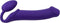 Strap-On-Me Strapless Voorbinddildo - paars - maat M