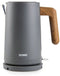 DOMO DO9268WK - Waterkoker - 1,7L 2200W 360° draaibaar - Grijs met houtlook