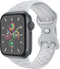 imoshion Sport⁺ bandje - Geschikt voor Apple Watch 1, 2, 3, 4, 5, 6, 7, 8, 9, 10 (42 mm), SE - 38/40/41 mm - Grijs - M/L