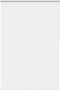 vidaXL - Rolgordijn - verduisterend - 165x230 - cm - stofbreedte - 161,6 - cm - wit