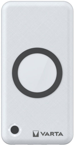 Varta Wireless Power Bank 15000 mAh - Draadloos en bedraad opladen - 2 USB poorten