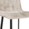 Refurna - Eetkamerstoel Minsk Velvet Taupe Set van 2