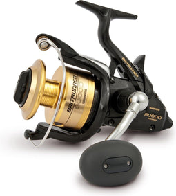 Shimano Baitrunner 4000 D - Karpermolen - Slip voorop - Zwart/Goud