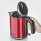 Severin WK 3427 - Waterkoker - 2400 watt - Hoogwaardig roestvrij staal - Rood