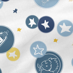 Onderlaken HappyFriday LE PETIT PRINCE Multicolour 70 x 140 x 14 cm