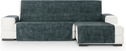 Hoes voor chaise longue met korte armleuning rechts Eysa TURIN Antraciet Antracietgrijs 100 x 110 x 300 cm