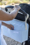 Organizer tas voor kinderwagen Mi bollito Licht Blauw 15 x 24 x 40 cm