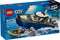 LEGO® City Achtervolging met Politieboot - Drijft Echt - 264 onderdelen
