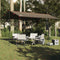 vidaXL - Kampeerluifel - waterdicht - 506x306 - cm - bruin