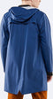 Rains Long Jacket 1202 - Regenjas - Waterbestendig en lichtgewicht - Klein Blue
