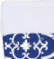 vidaXL - Kerstboomrok - luxe - met - sok - 150 - cm - stof - blauw