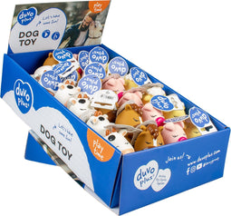 Latex slapende boerderijdieren 6x6x10cm - 1 stuk