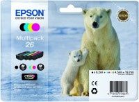 Epson 26 - Inktcartridge - Multipack 4-kleuren Claria Premium - (1 pack)