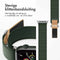 imoshion Nylon Trail bandje - Geschikt voor Apple Watch 1, 2, 3, 4, 5, 6, 7, 8, 9, 10 (42 mm), SE - 38/40/41 mm - Donkergroen - One Size