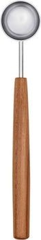 Triangle Sense Maatlepel / Koffieschep - 5 ml - RVS - Heft Pruimenhouten
