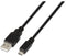 Aisens A101-0029 - USB A naar Micro-USB B Kabel - 3 m - Zwart