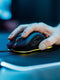 SureFire Silent Flight RGB-320 - Muismat - Achtergrondverlichting - Zwart