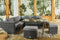 Feel Home - Alu Wicker Corner loungeset - Messina III