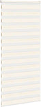 vidaXL - Zebra - rolgordijn - 110x230 - cm - stofbreedte - 105,9 - cm - marmerbeige