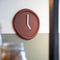 Ronde Klok Zwart / Round Clock Black - Design klok Werkwaardig