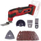 Einhell TC-MG 18 Li-Solo - Accu Multitool - Power X-Change - Inclusief deltaschuurplaat en schuurpapier (9 stuks)