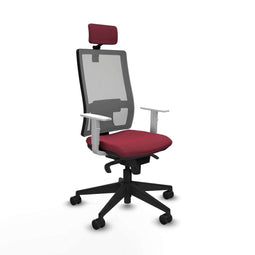 Bureaustoel Piqueras y Crespo 4B066N2 Kastanjebruin
