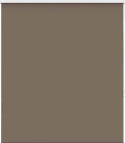 vidaXL Rolgordijn - verduisterend - 140x150 cm - koffiebruin