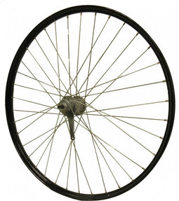 Shimano Achterwiel 28 Inch - X 1 5/8 X 1 3/8 - Terugtraprem - Aluminium - 36g - Zwart