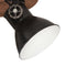 vidaXL Plafondlamp industrieel 25 W E27 42x27 cm zwart