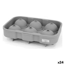 Ijsblokjesvorm Quttin Siliconen 18 x 12,5 x 4,75 cm (24 Stuks)