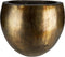 Ter Steege Bloempot Metaal Brons-Goud D 30 cm H 26 cm Opening 21 cm