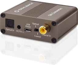 Oehlbach DA Converter - Digitaal-analoogconverter - Coaxiale en optische ingang - Brons
