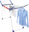 Leifheit Pegasus 200 Solid - Droogrek 20 m drooglengte met 5 windvaste hangers - Wit