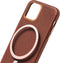 DECODED iPhone 12 / 12 Pro - Back Cover - Hoogwaardig Europees Leer - Bruin