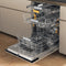 Bauknecht BK8IA15AM3TUC0 - Vaatwasmachine - 15 couverts 38 dB(A) - Zwart glas