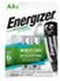 Energizer ENR Recharge Extreme 2300 AA - Oplaadbare NiMH Batterijen - 2300 mAh (2 stuks)